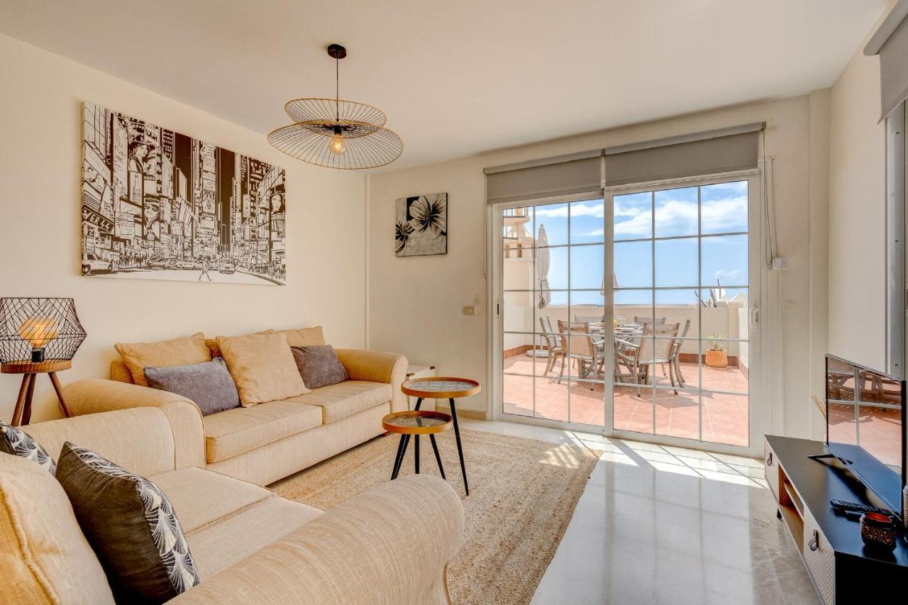 Penthouse With Great Sea View And Natural Reserve - Magnificent Swimming Pool - Calm And Bright Palm-mar Ngoại thất bức ảnh